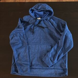 Men’s bike sweatshirt blue/black size large